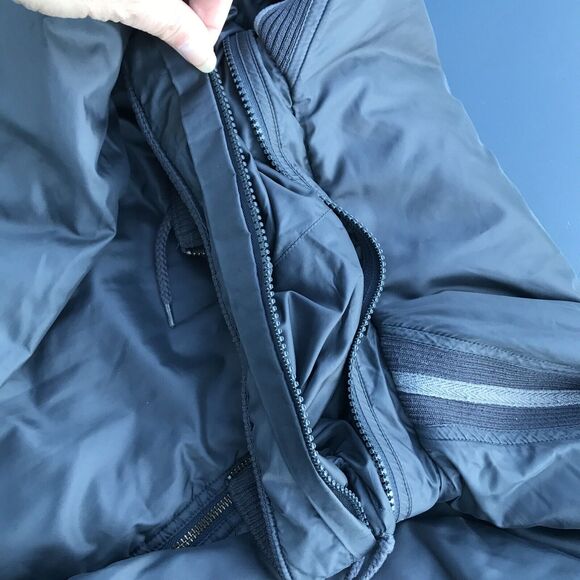 Calvin Klein Mens Full Zip Hooded Jacket Green & Gray Gunmetal Sz large READ - Picture 5 of 12